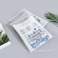 စိတ်ကြိုက်ပုံနှိပ်ထားသော printed frosted ziplock ပလတ်စတစ် zip သော့ခတ်အိတ်များ